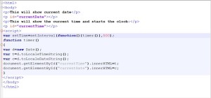 how to implement timing events in javascript 1
