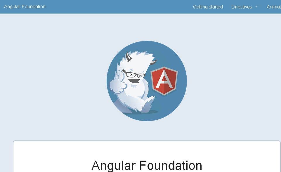 Angular Foundation