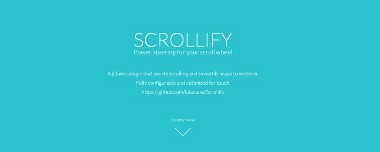 Scrollify