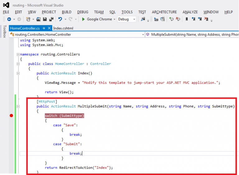 Learn To Use Multiple Submit Button And Forms In MVC Eduonix Blog