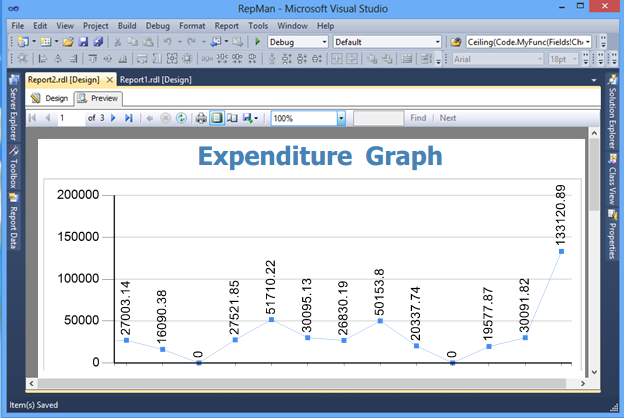 Tabular Reports (Tablix) 3