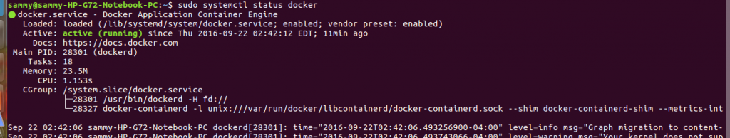 docker-status