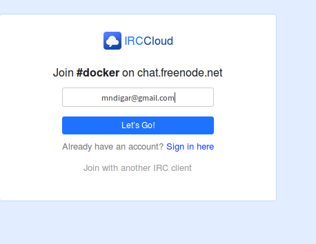 irc cloud join