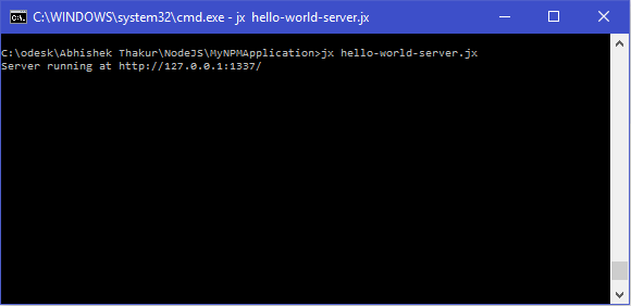 hello-world-server