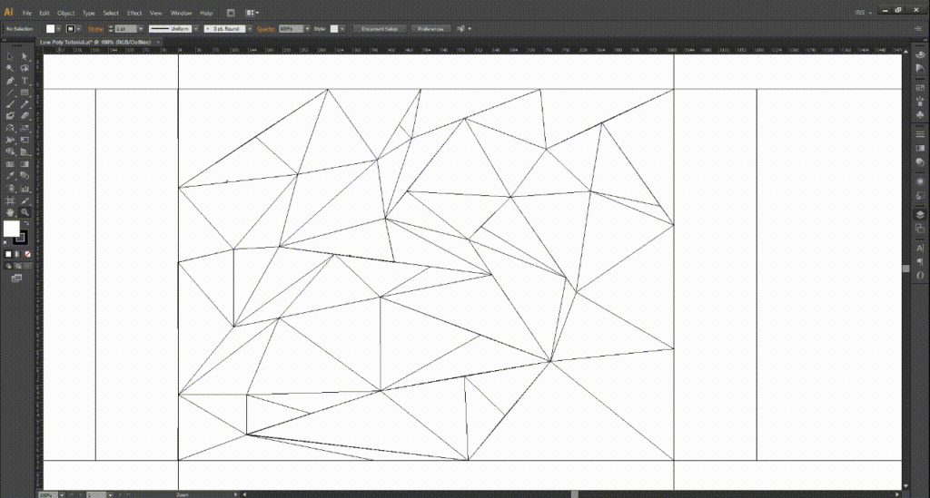 Low-Poly-Outline-To-Fill
