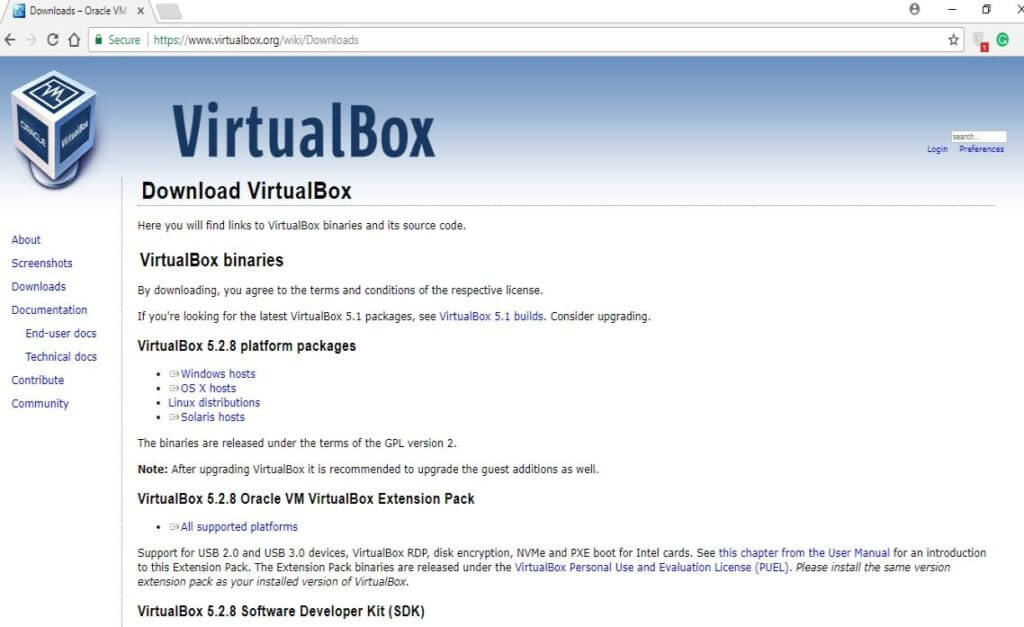 Virtualbox