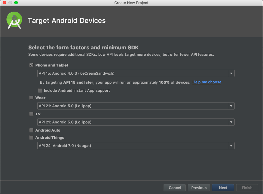 target android devices