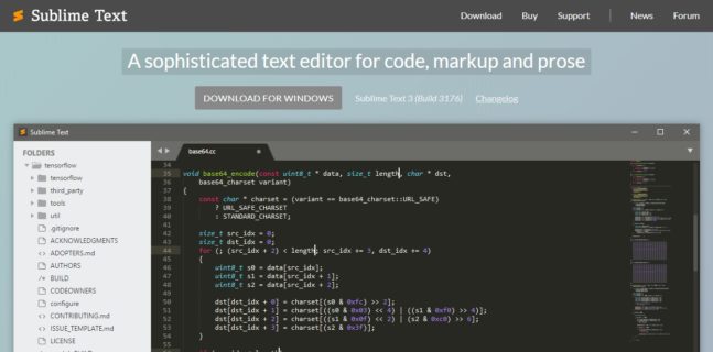 Sublime Text IDE