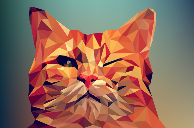 Graphic cat